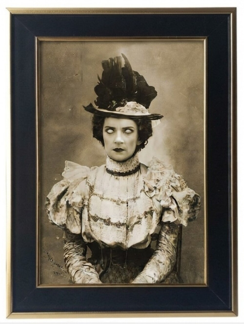 Paranormal Ghost Ghostly Spooky Vintage Oddity Paranormal Victorian Photogragh